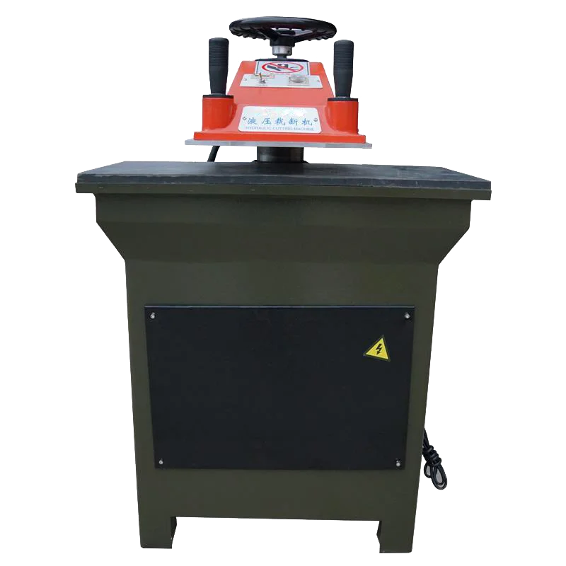 YT-12 Tons Hydraulic Swing Arm Clicker Press Leather Fabric Shoe Making Die Cutting Machine