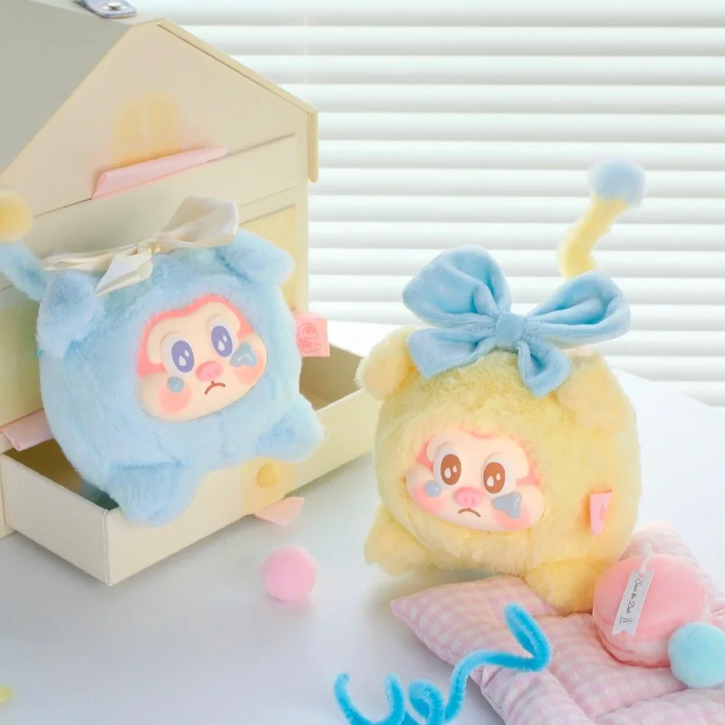 

Подлинная серия Sllo Flying Pig, плюшевая виниловая слепая коробка, модная игрушка, милая кукла, украшение для рабочего стола, кавайный подарок для девочки, брелок