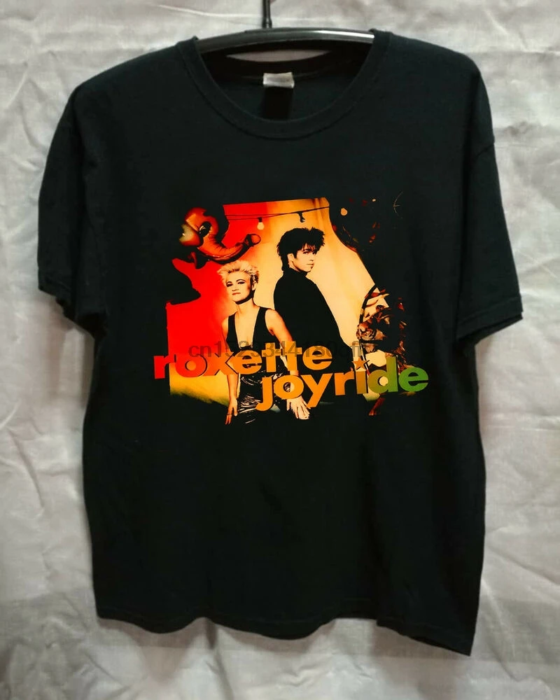 RARE - T shirt - Roxette - Joyride 1991 - top reprint - limmited edition - USAsz