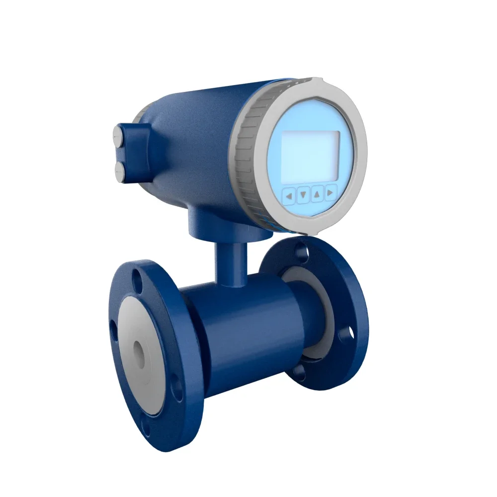 An electromagnetic flowmeter for recording water flow