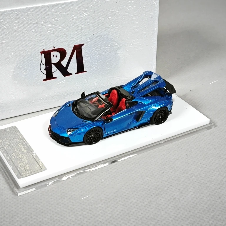 RM 1:64 LP720-4 alloy full open car model collection display