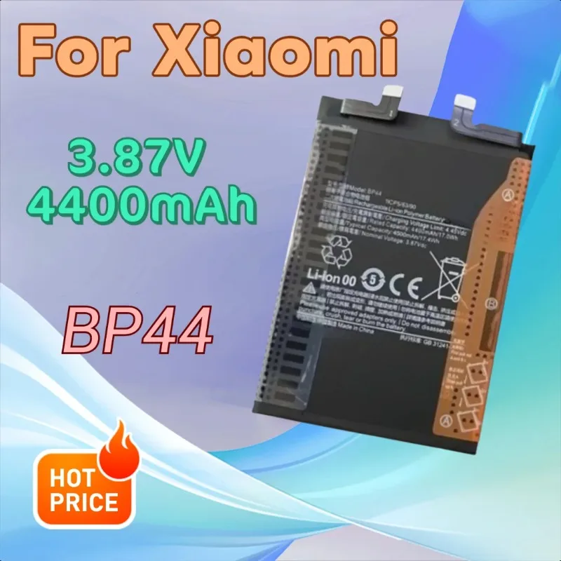 

3,87 В 4400 мАч BP44 BP4E BP4P BN4F Аккумулятор для мобильного телефона Xiaomi Civi1S Civi 2 Civi 3 Civi4pro
