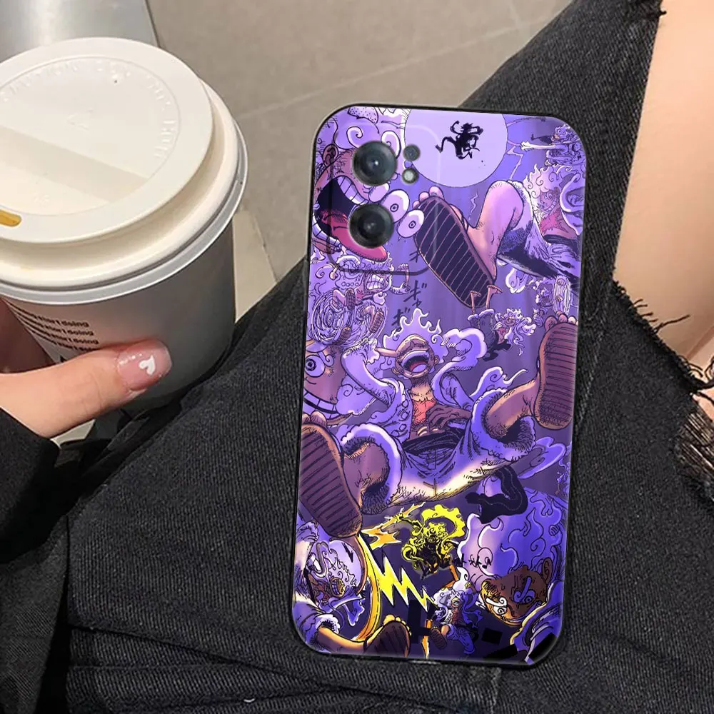 One P-Piece Luffys Gear 5 Phone Case For iphone Apple 17 AIR 17E 16E 16 15 14 13 12 11 Pro Max XR 8 7 Plus TPU Case Shell Cover view 3