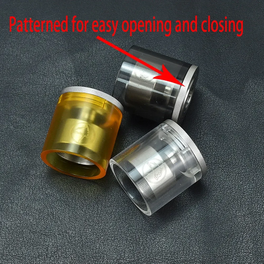 wolfcoolvape designed Taifun GT IV Taifun GT4 rta 316ss material atomizer bellcape pc pom pei material topfilling