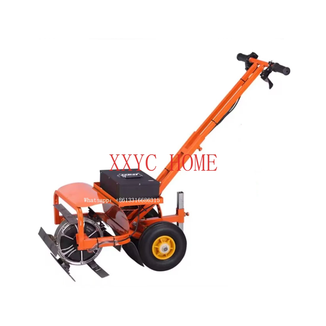 Hand Push Lawn Mower Brush Cutter Multifunctional Gasoline Small Ripper Ditching Machine Agricultural Lawn Mower