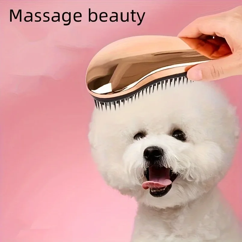 

Pet Grooming Brush Pet-specific Hair Cleaning Comb Applicable To Dogs Cats Shedding Depilation Bottom Rake Comb Pets Accessories