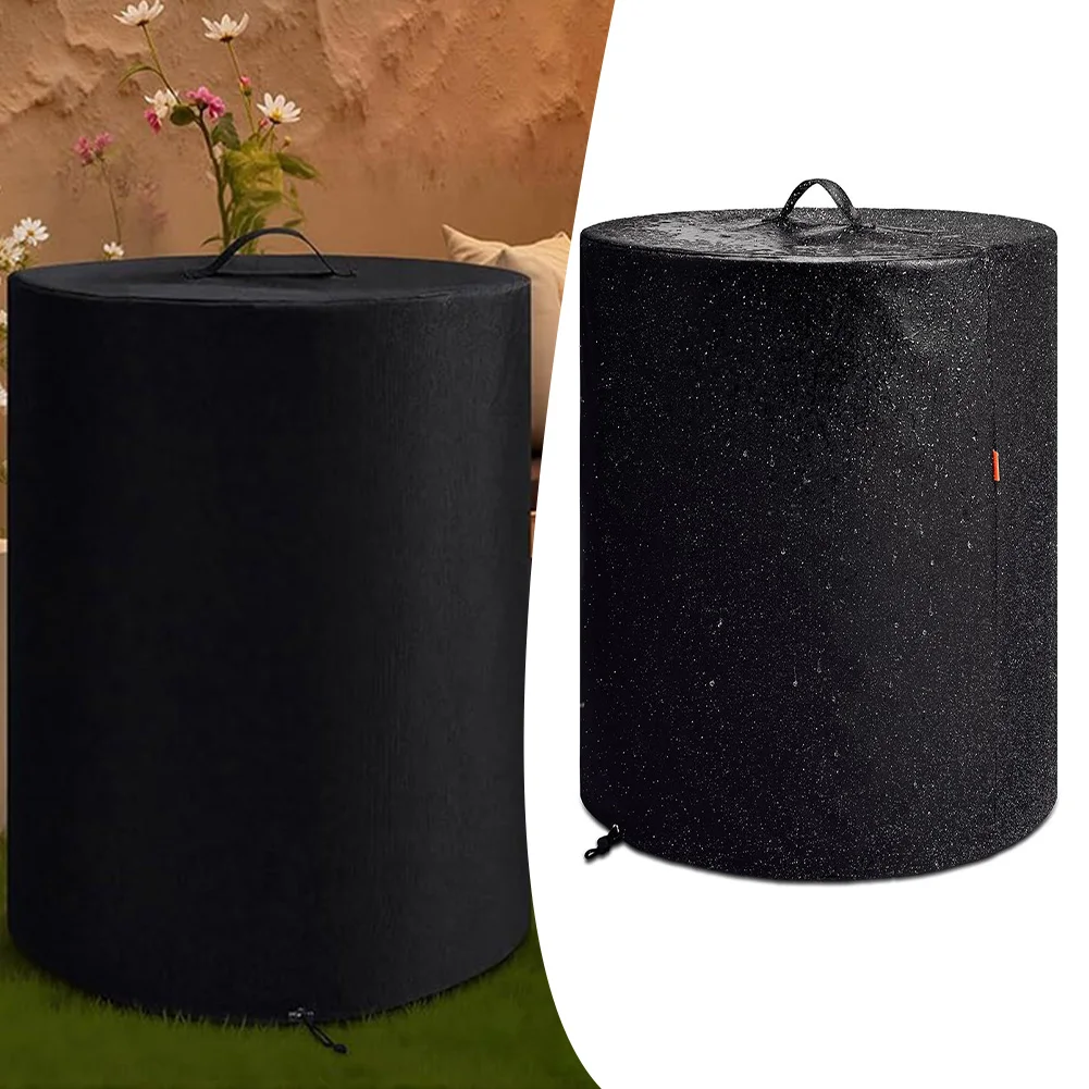 Outdoor Heater Cover and Oven Brazier Protection Sleeve Made from 600D PVC Oxford Cloth for Long-Term Weather Durability