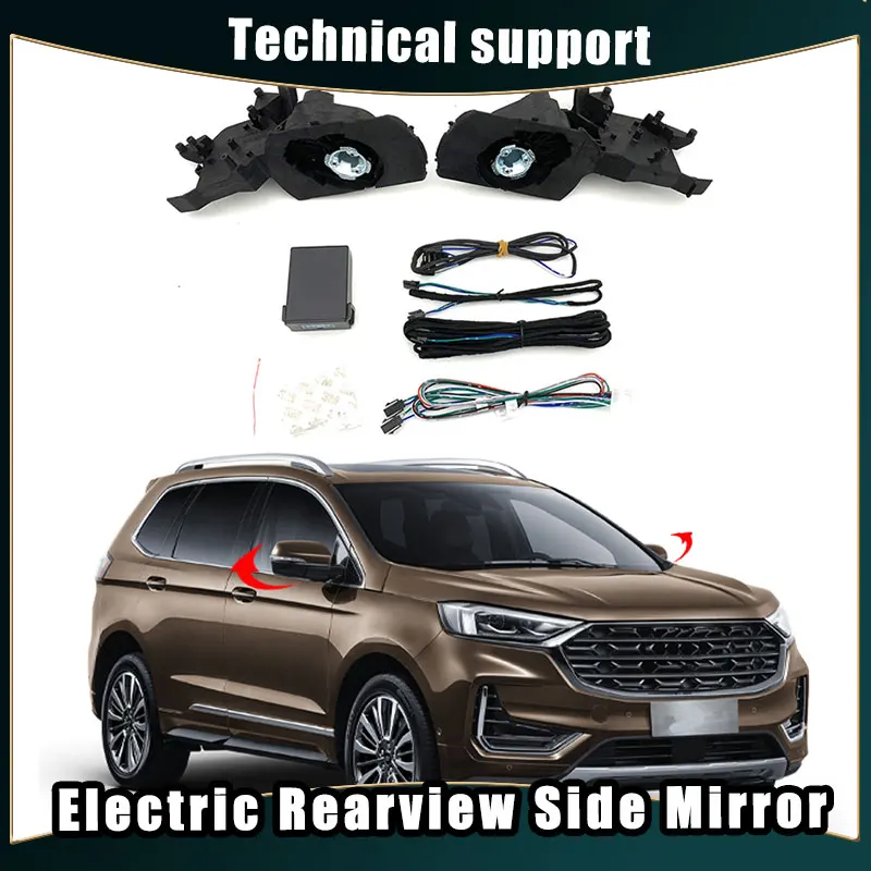 For Ford EDGE Auto Intelligent Automatic Car Electric Rearview Side Mirror Folding System Kit Module