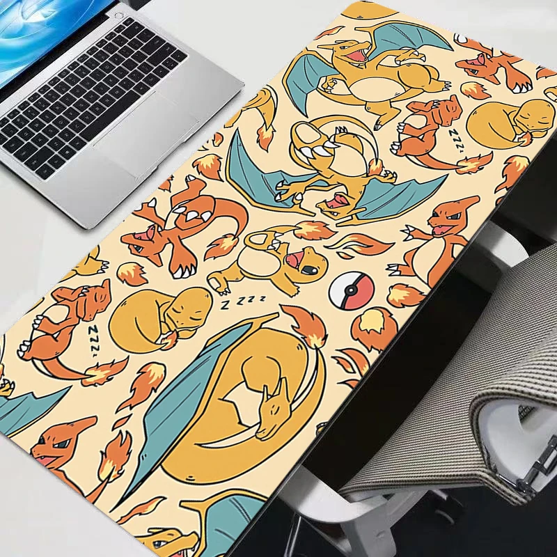 Mouse Pad durable rubber table Large Gamer xxl Pokemon Pikachu Desk mat Computer keyboard gaming accessories carpet mousepad