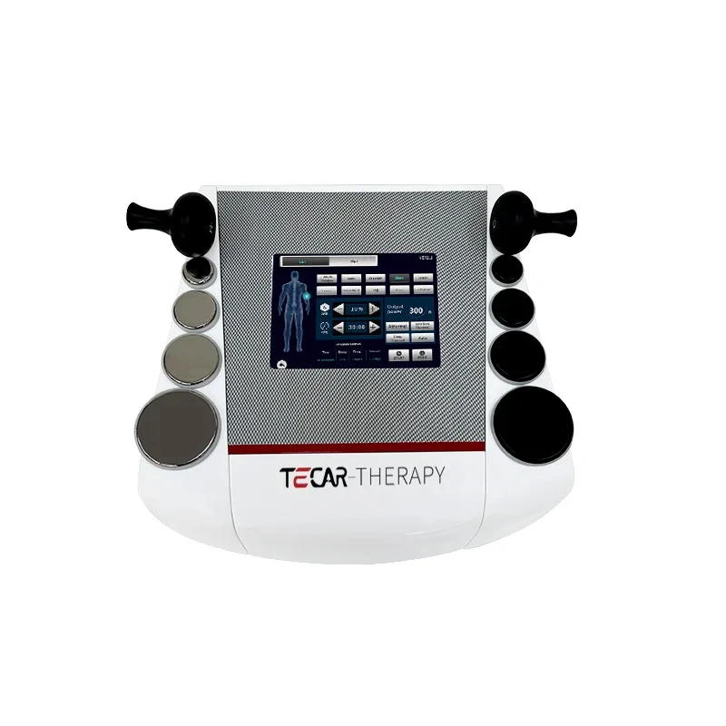 Tecar Therapy Diathermy Machine CET RET RF Indiba For Sports Rehabilitator Sport Therapist Tecar Therapy Machine For Body Pain