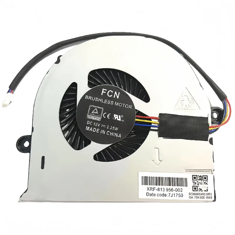 

New Laptop CPU Cooling Fan Cooler For ASUS FX63VD FZ63VD FX63VD 7300 GL503VD FX503 12V