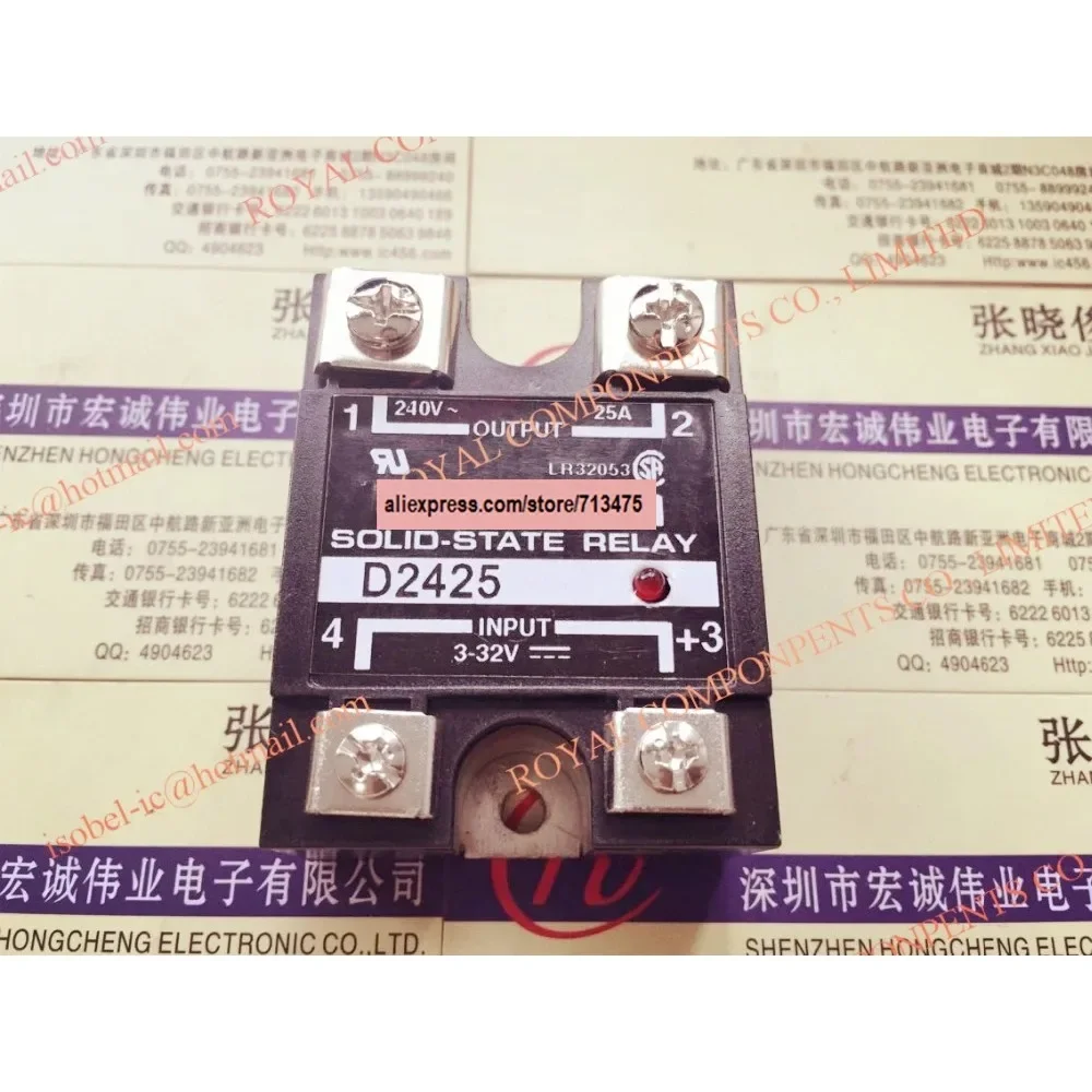 D2425 TD2425 D2425-4725 D2425-10 RELÈ di TRASPORTO LIBERO di NUOVO E ORIGINALE