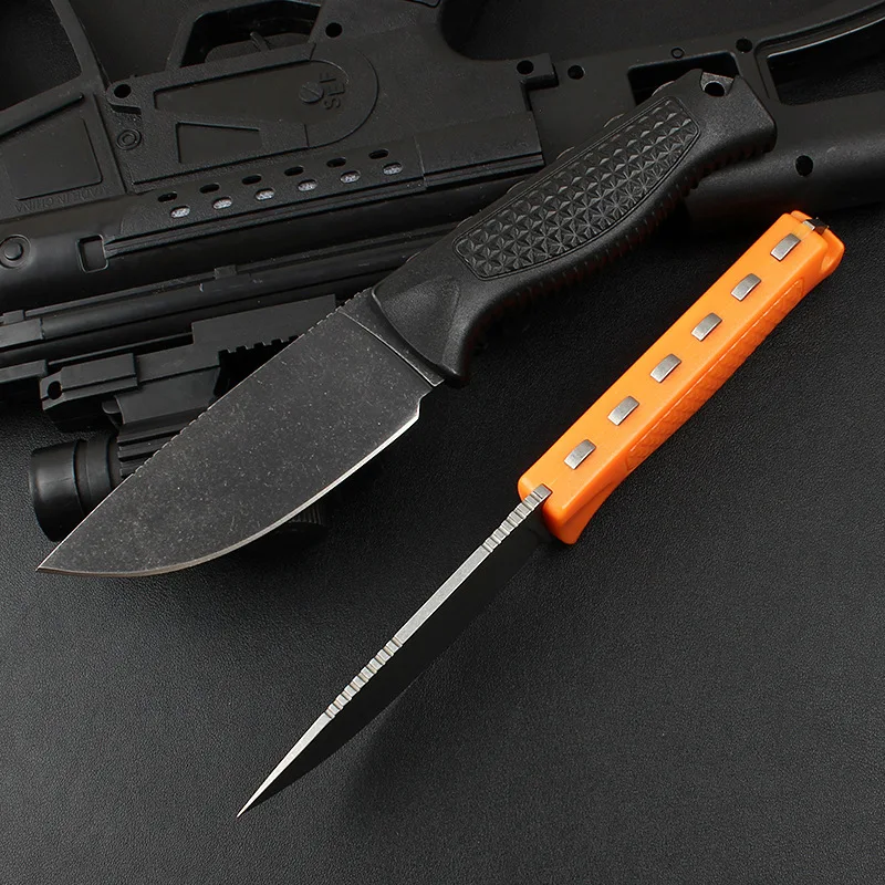 Outdoor straight knife Handmade  Steel Hunting Knife G10 Handle Camping Survival Knife Fixed Blade Tactical Knife