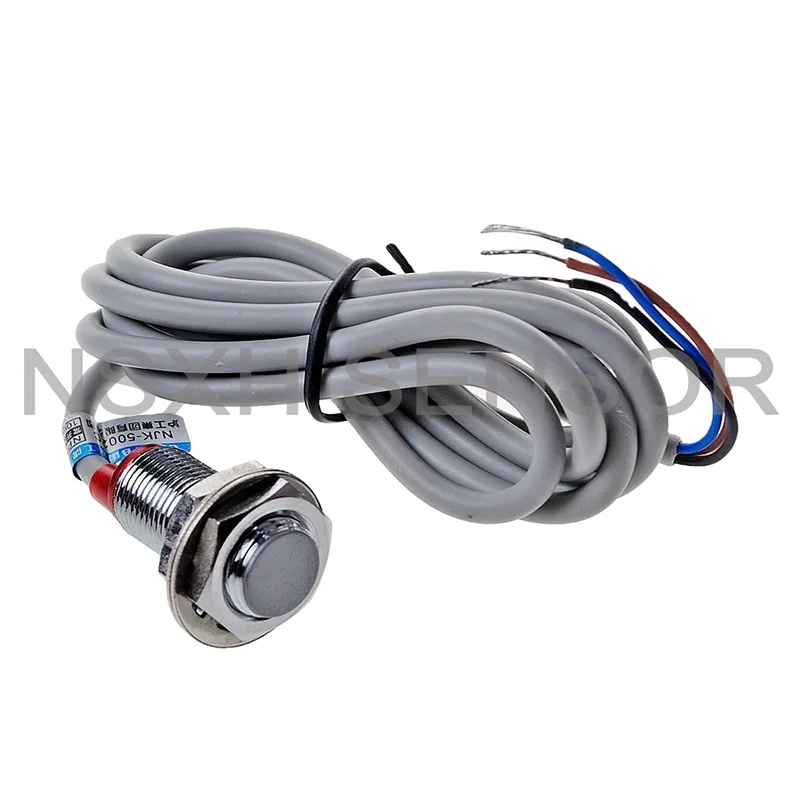 

New 5PCS NJK-5002C NJK-5002D NJK-5002A NJK-5002B M12 Switch Sensor NPN PNP NO NC 3-Wire 6-36VDC