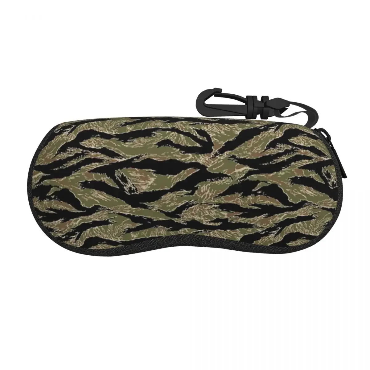 Tiger Stripe Camouflage Military Camo (19) Shell Glasses Case Protector Sunglasses Box Women Men Soft Eyeglass Bag Pouch