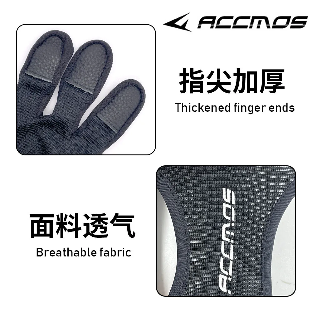 Sarung tangan jari panahan 3 jari, 1 buah sarung tangan kain antilembap ujung jari tebal S/M/L/XL 4 Ukuran