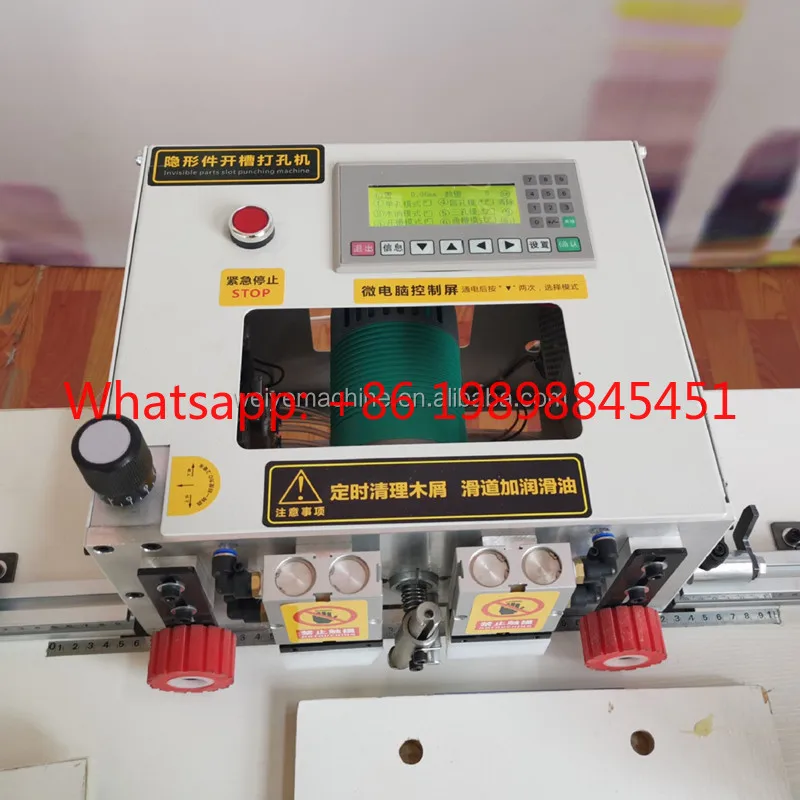 

Multifunctional Woodworking Side Hole Machine All in One Machine for Slotting Mini Home Improvement 3 in 1 Drilling Machine