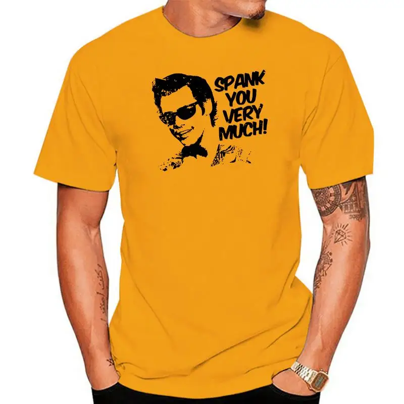 Ace Ventura Pet Detective Spank You Very Much Mens T Shirt Jim Carrey Comedy Top