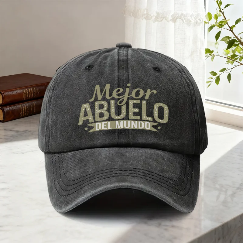 

1 шт. — Лучшая в мире кепка для дедушки — регулируемая унисекс-кепка с надписью «Лучший дедушка», кумедный и оригинальный подарок для дедушек