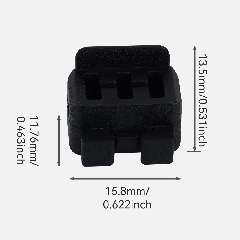 New Nozzle wiper For Bambu Lab H2D hotend 1/2/3/4/5/10pcs For Bambu Lab H2D Hotend Nozzle Silicone Brush Cleaning Tool