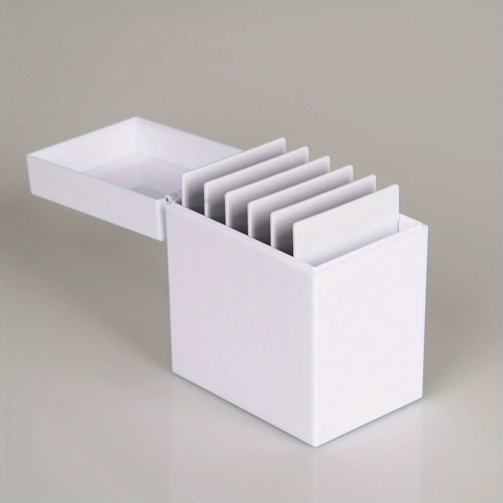 6-Schichten-Magnet-Wimpern-Aufbewahrungsbox, Wimpernverlängerungs-Aufbewahrungsbox für das Grafting, Aufbewahrungs- und Präsentationsbox, Make-up-Organizer – Detail 1