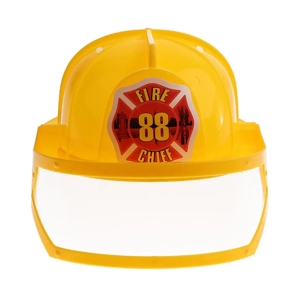 Fireman Hat Toy Toddlers Cosplay Prop Early Teaching Aids