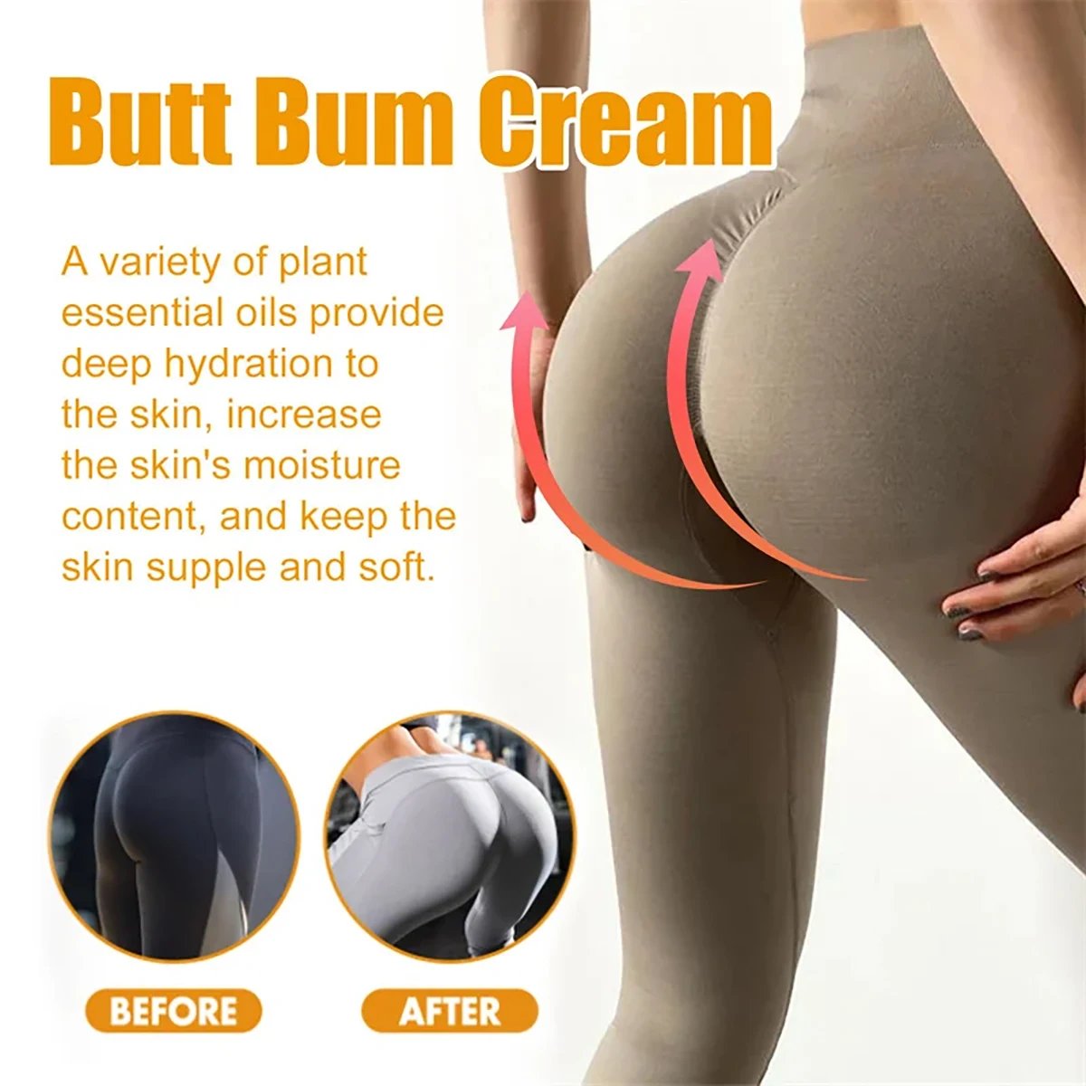 Sexy Hip Buttock Enlargement Hip Firm Essential Oil Cream Effective Hip Lift Up Butt Beauty Female Hips Tightening Massage Oils