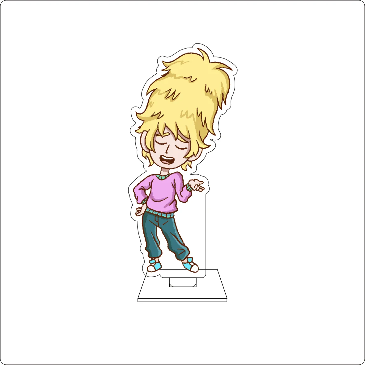 10CM Anime Mobu Saiko Hyaku Cosplay Cute Acrylic Figure Stand Plate Reigen Arataka‌ ‌Shigeo Kageyama Ornaments Gifts view 5