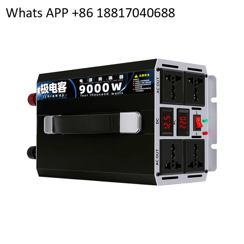 

Inverter High Power 12v24v48v60v to 220v Converter Car Electric Vehicle Home Appliance Transformer