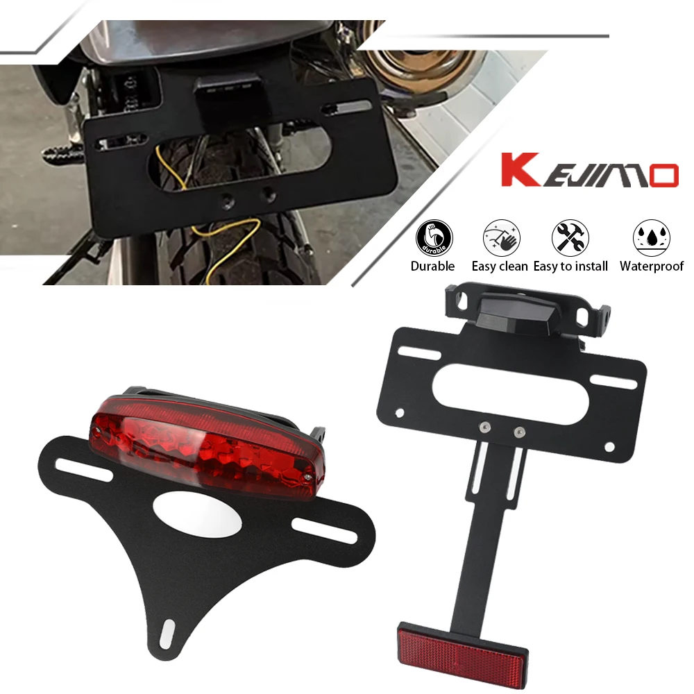 

For 790DUKE 890DUKE License Plate Rack Tail Frame Bracket For 790 890 DUKE 2018-2024 Rear Short Tail Integrated Light Frame