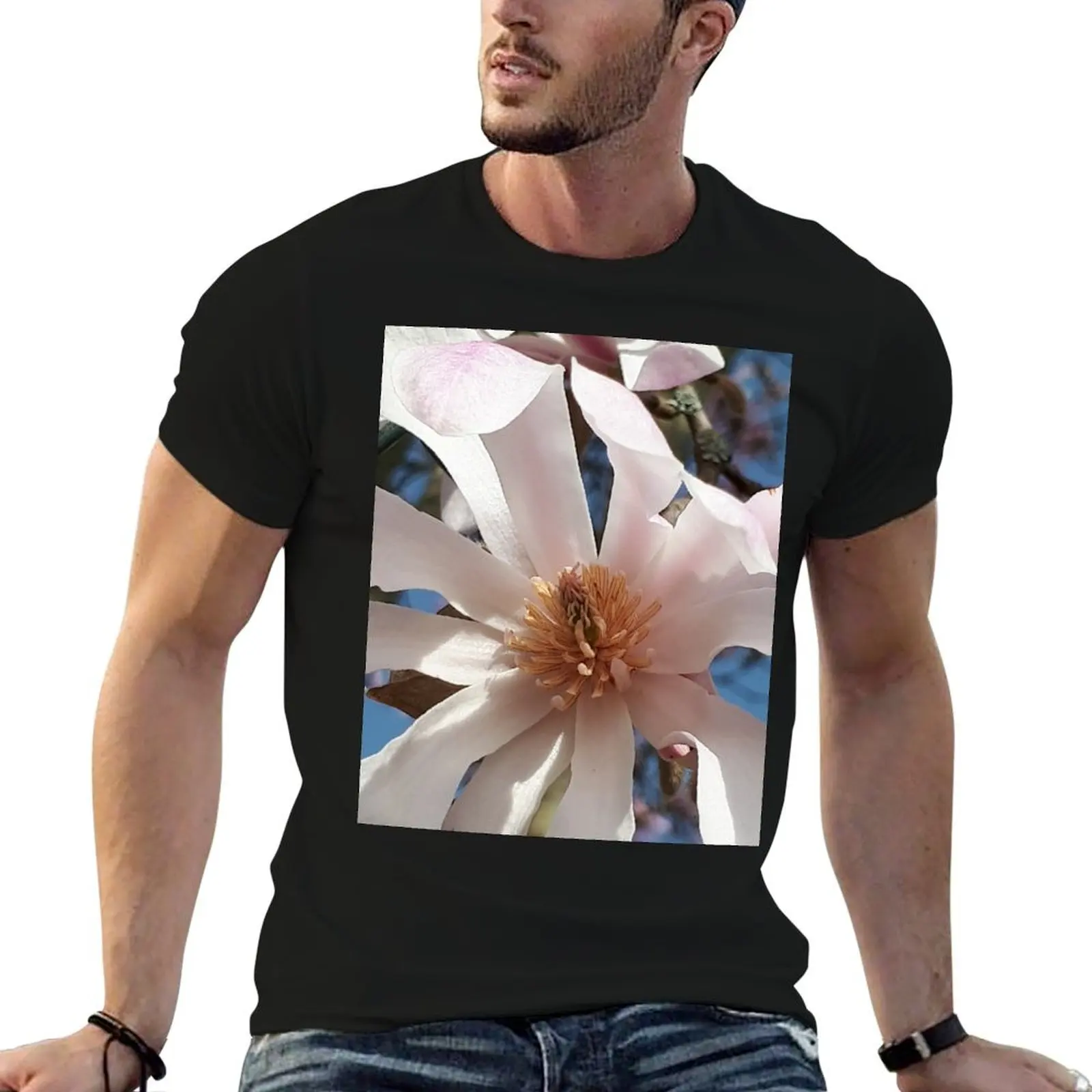 Sweetness of Magnolia ... T-Shirt new edition street wear plain cotton graphic tees Men's t shirts