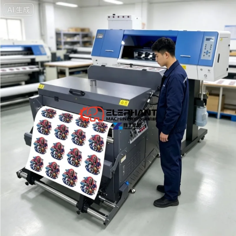 DTF Printer New Hot Product 60CM I3200 Printhead High Quality Controlled By Mobile Phone Low Energy DTF Machine