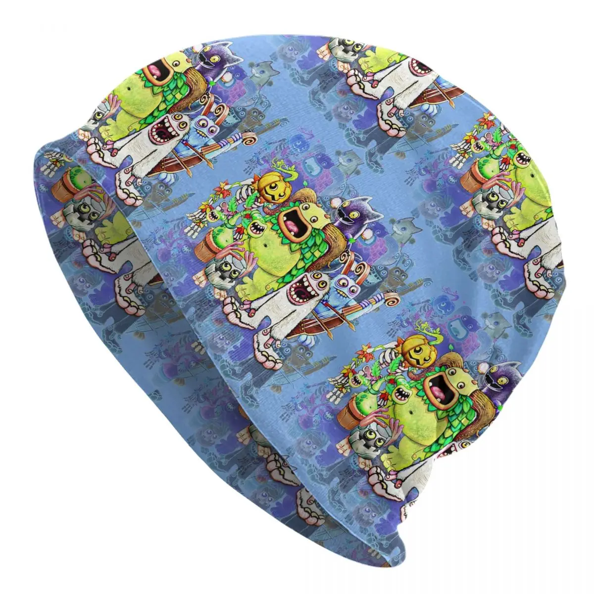 My Singing Monsters Characters Unisex Adult Beanies Caps Knitting Bonnet Hat Warm Hip Hop Autumn Winter Outdoor Skullies Hats