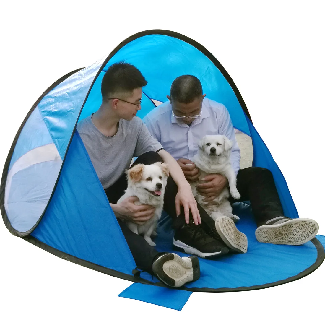 Automatic Camping Set Up Camping Beach Shade Tent Quick Open Outdoor UV Protection