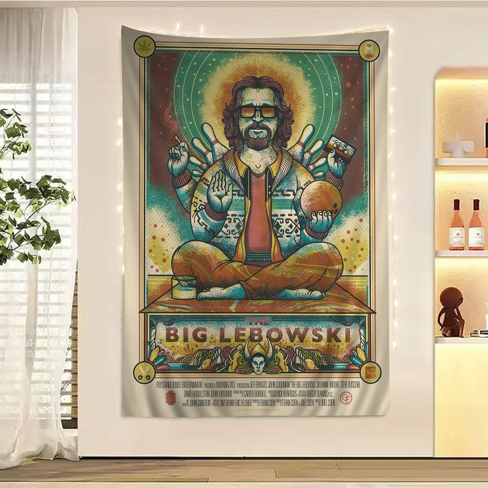 Big Lebowski Tapestry Art Printing Art Science Fiction Room Home Decor Home Decor