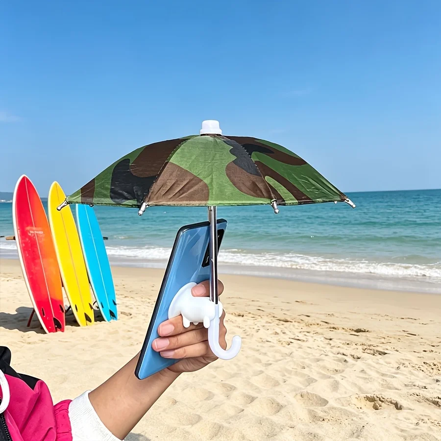 Suction Mount Phone Sun Shade, Waterproof Anti-glare Camera Cover, Portable Phone Umbrella, Ideal for Outdoor Shooting, Travel a