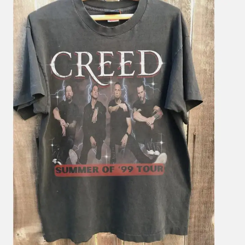 تي شيرت Creed Tour لعام 2024 Creeds صيف 99