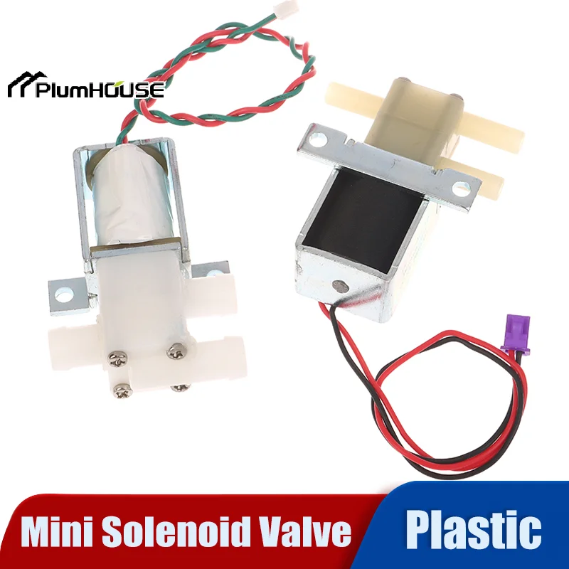 

DC5V DC12V 2-Position 3-Way Small Mini Electric Solenoid Valve NO/NC Micro Mini Electromagnetic Water Air Flow Control Valve