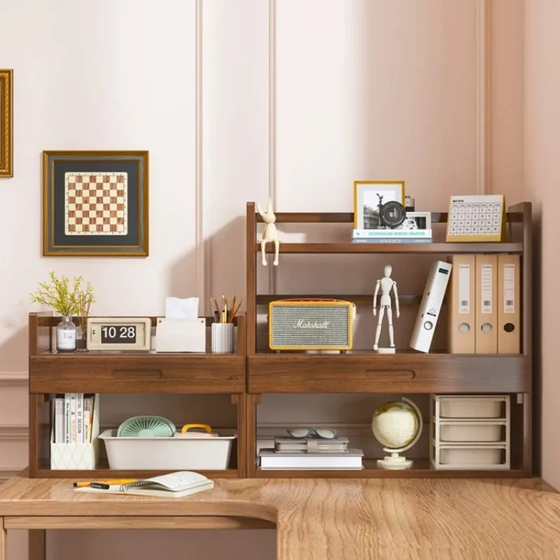 Wooden Display Office Storage Hidden Folder Gadgets Shelving Desk Storage Paper Essentials Repisas Para Pared Home Accessories