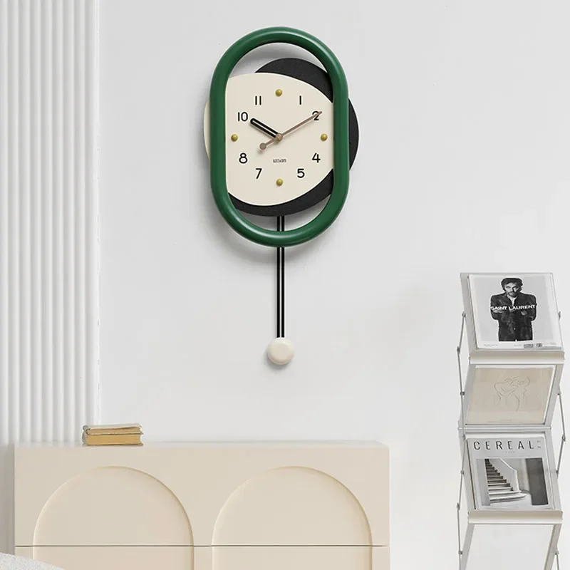 

Modern Silent Wall Clock Minimalist Indoor Timepiece For Living Room Bedroom Dining Room Home Decor Easy Install Hanging Clock