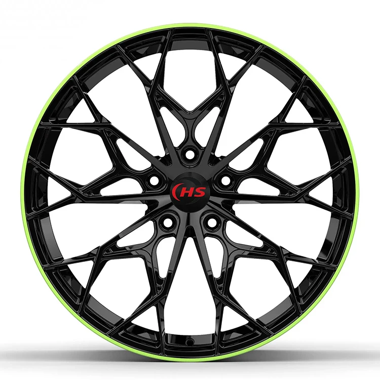 20 Inch Wheels 5x108 5x114.3 5x120 5x112 Two Color Design Alloy Racing Car Wheels Passenger Car Wheels Rims for Rolls-Royce