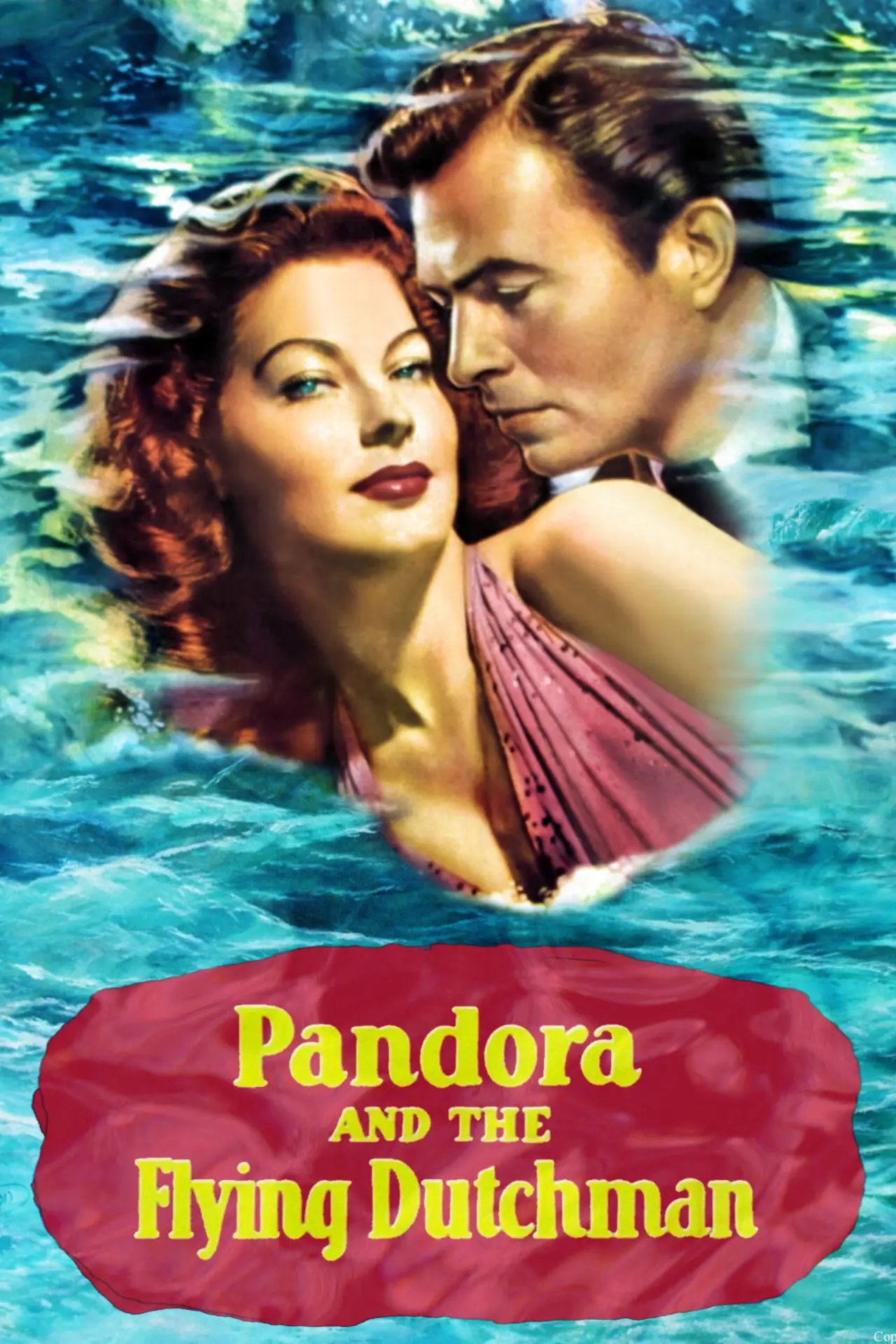 Pandora and the Flying Dutchman Movie Print Art Canvas Poster, Living Room Decor, Home Wall Picture