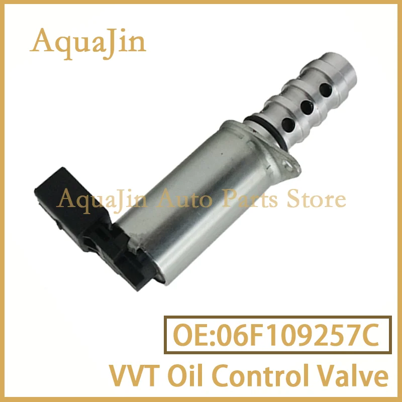

06F109257C VVT Oil Control Timing Variable Solenoid Valve For VW Golf MK 5 6 7 Plus Jetta Passat Tiguan Audi A3 A4 A6 Skoda Seat