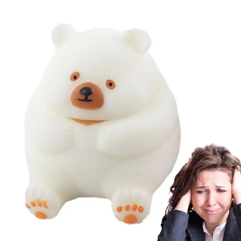 

Bear Mochi Mochi Squeeze Toys Squeeze Fidget Toys Stress Squeeze Toys For Kids Sensory Fidget Toy Slow Rising Bear Sensory Toy