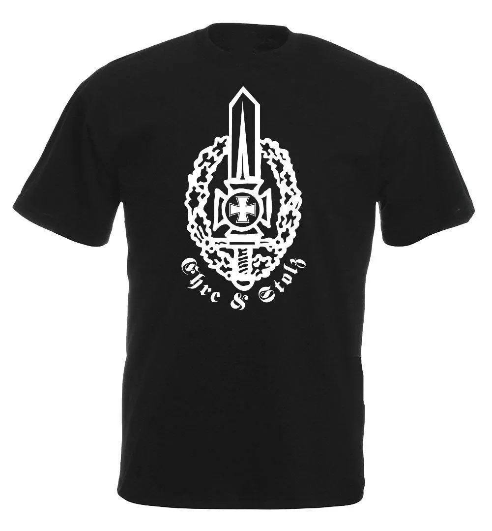 

Hot Sale Ehre Und Stolz Wehrmacht Reichswehr T-Shirt 100% Cotton O-Neck Summer Short Sleeve Casual Mens T-shirt Size S-3XL