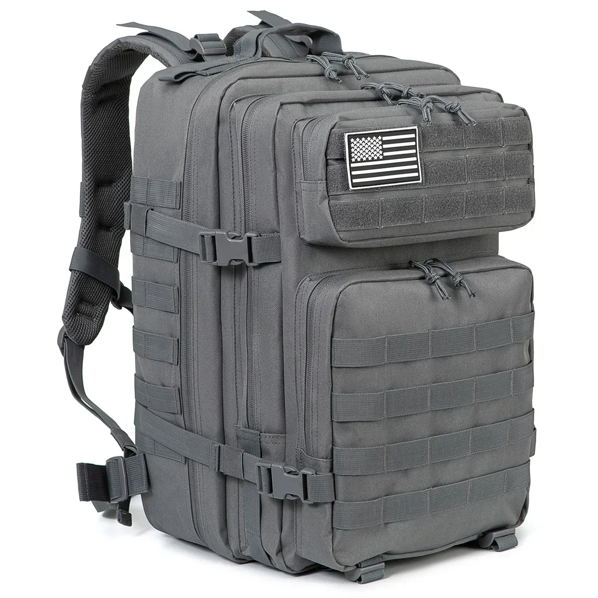 Outdoor tactische rugzakken 45L grote capaciteit man 3 dagen Molle Assault tassen voor outdoor trekking campingrugzak - afbeelding 1
