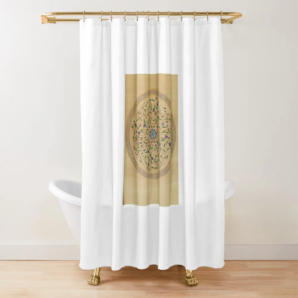 

Taj Mahal Flowers On My Mind Shower Curtain Modern Showers For Bathroom Anime Shower Waterproof Shower And Anti-Mold Curtain