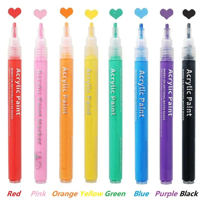 8Pc BDSM Body Painting Pen Sm Flirting Graffiti Erasable Pen Washable Training Tattoo Writing Mark Adult Sex Toy Prop