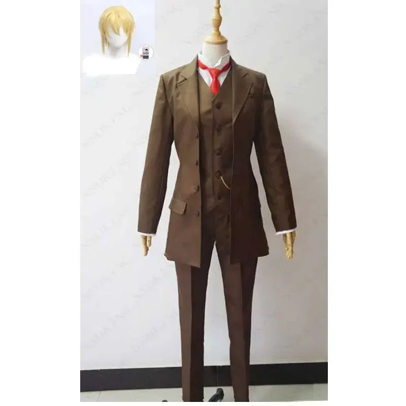 Yuukoku Albert James Moriarty William Cosplay Costume With Wig Custom-made