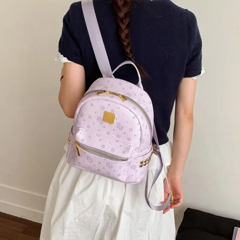 Original Textured Diaper Bag Retro Elegant Shoulder Purse Large Capacity Stylish Crossbody For Leisure Shopping Party